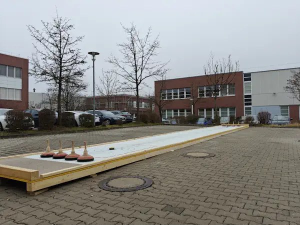 Mobile Eisstock Curlingbahn mieten in Aholming – 2