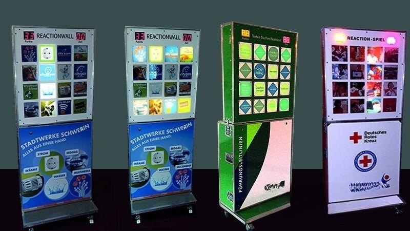Reaktionsspiel sehr aktives Eventmodul mieten in Wunstorf