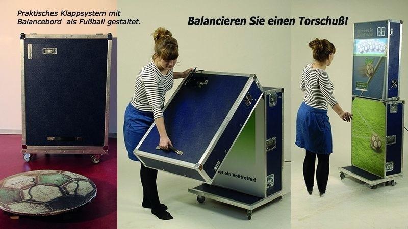 Virtuelle Torwand - Balancespiel mieten in Wunstorf – 2