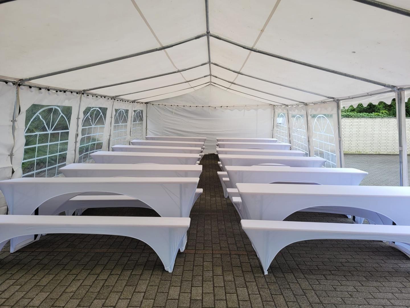 Partyzelt im Paket / Essen / NRW / 4x6 / 4x8 / 5x10 / 5x12 m - ab 179 mieten in Essen – 3
