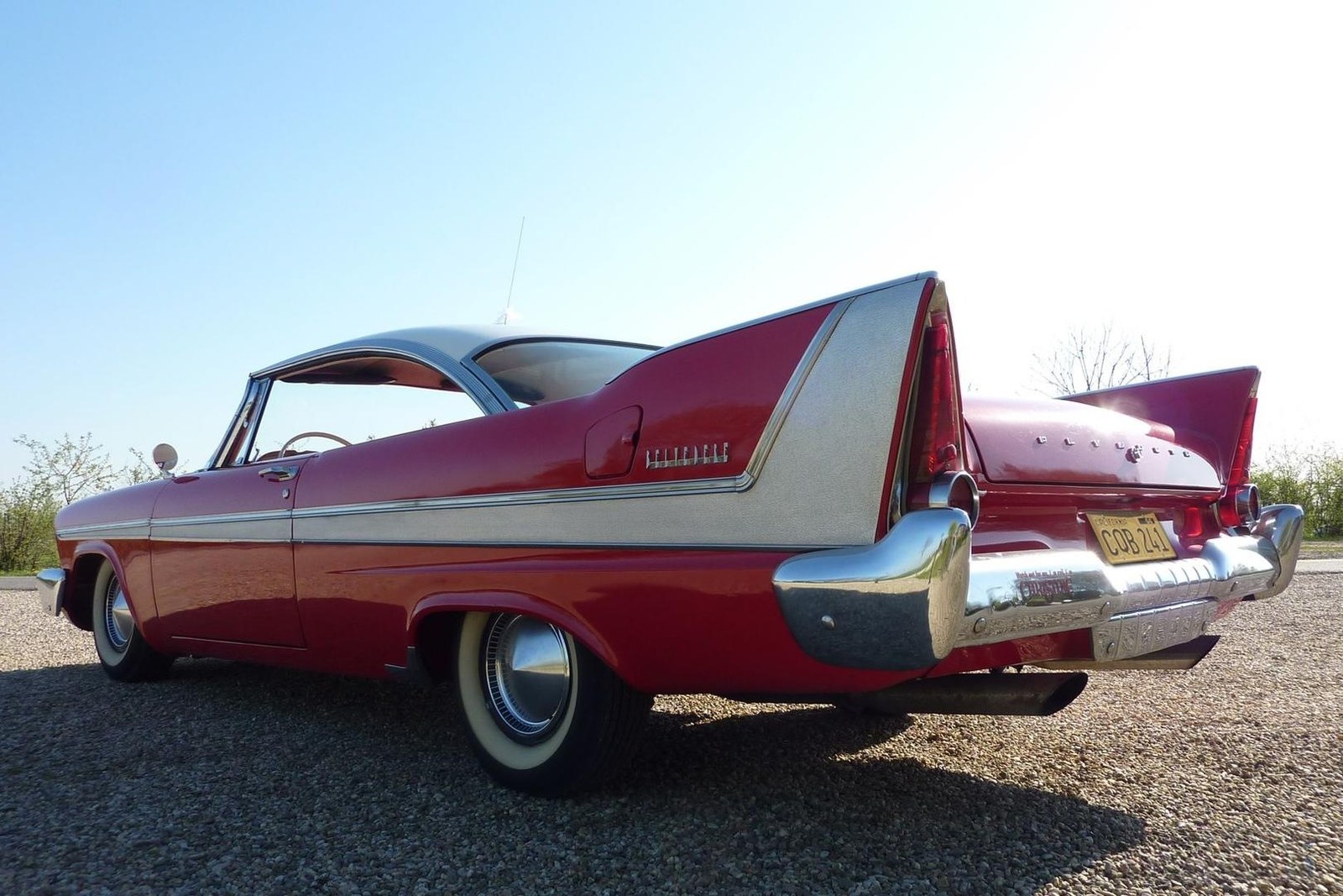 Plymouth von 1958 mit Heckflossen Traumhafter US-Oldtimer für Photosho mieten in Viersen – 2