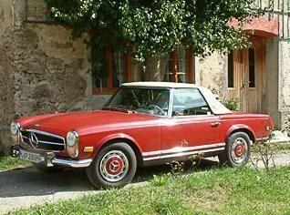 Der Mercedes 280 SL mieten in Kirchheim bei München