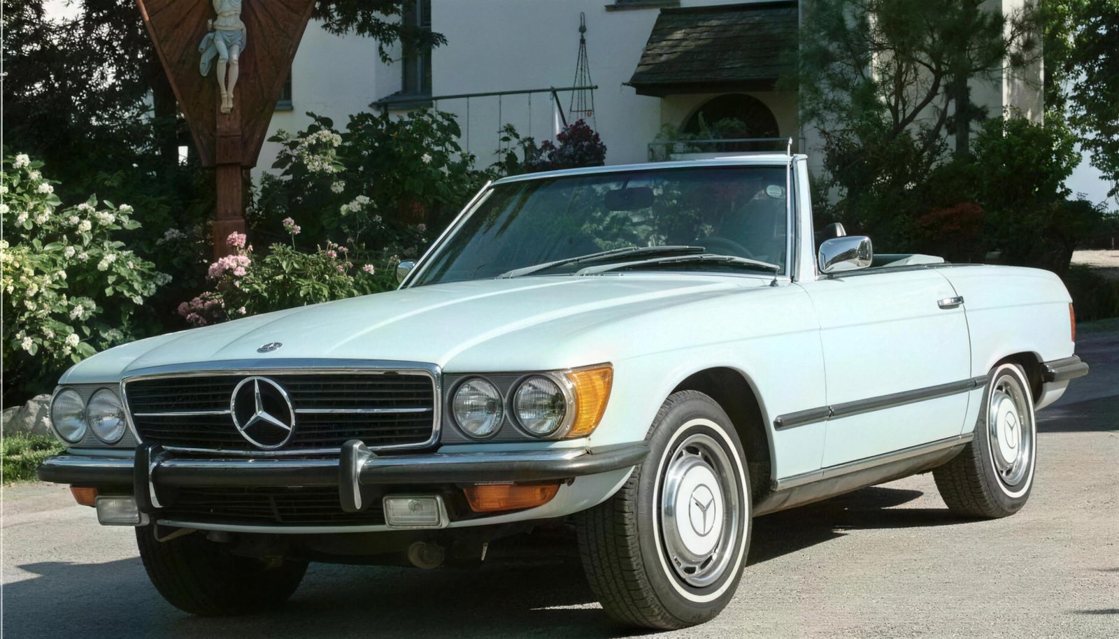 Mercedes Benz 450 SL mieten in Kirchheim bei München
