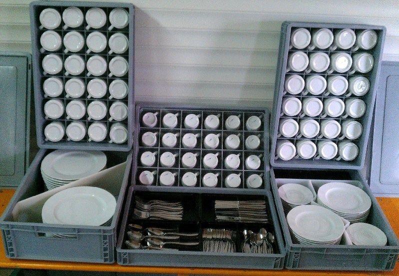 Spülmobil, Geschirr, Sektgläser, Spülmaschine mieten in Scheinfeld