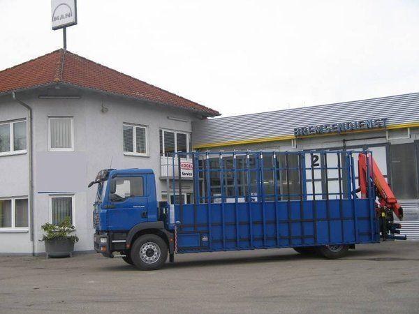 Glastransporter MAN mieten in Crailsheim