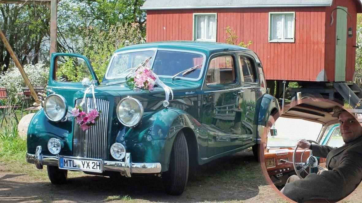 Austin Sheerline A125 Bj. 1952 mit Chauffeur mieten in Naunhof – 2