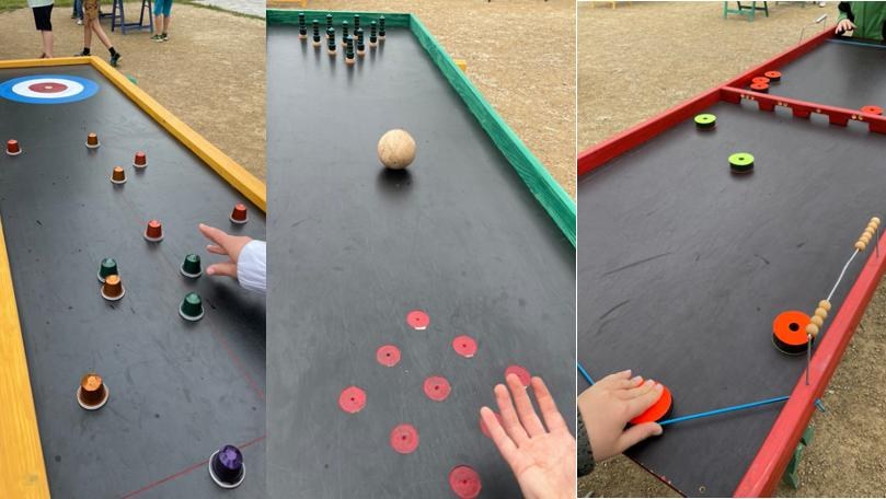 Spielplatten, Wurfspiele, XL-Jenga, Schwing-Kegeln, Kinderarmbrustschi mieten in Naunhof