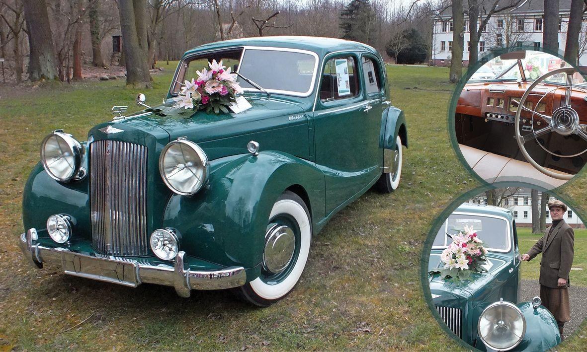 Stilvolles Hochzeitsauto mit Chauffeur mieten in Naunhof – 2
