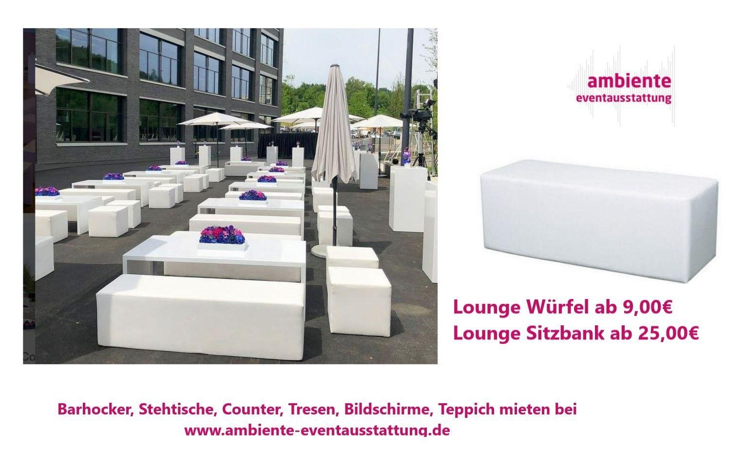 Sitzwürfel, Loungesessel, Loungemöbel, Coktailsessel // in verschieden mieten in Mannheim – 3