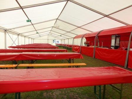 Festzelt, Partyzelt, Großzelt 10m x 40m = 400m² mieten in Berlin