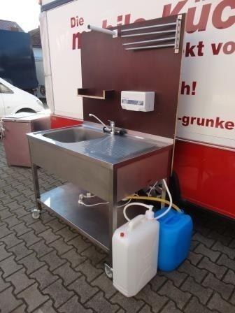 Mobiler Spültisch, Spülbecken, Handwaschbecken, Waschbecken mieten in Berlin – 2