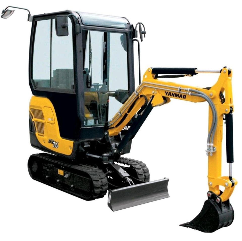 Minibagger Bagger Yanmar SV16 1,7t in Berlin mieten –