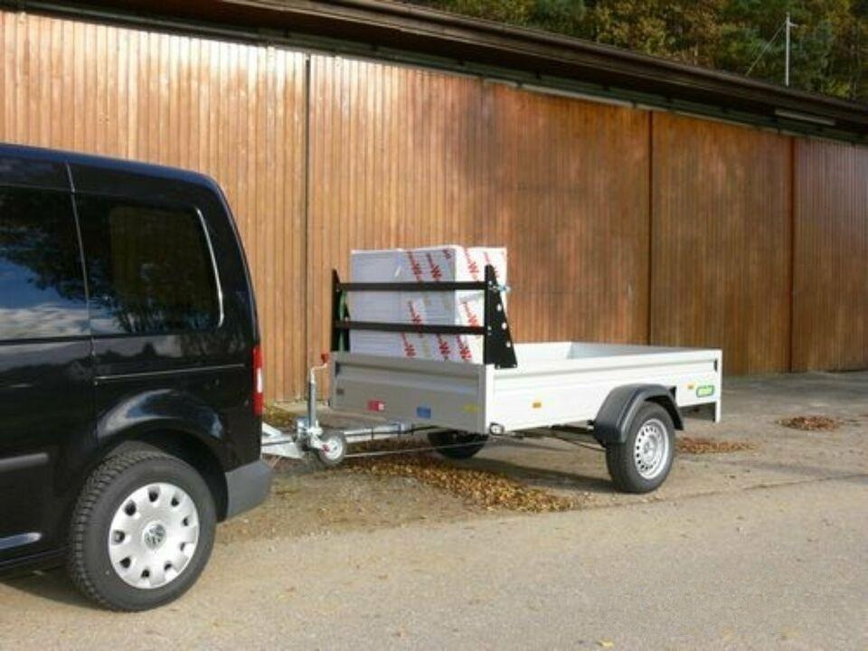 Pritsche mit H-Gestell mieten in Senden