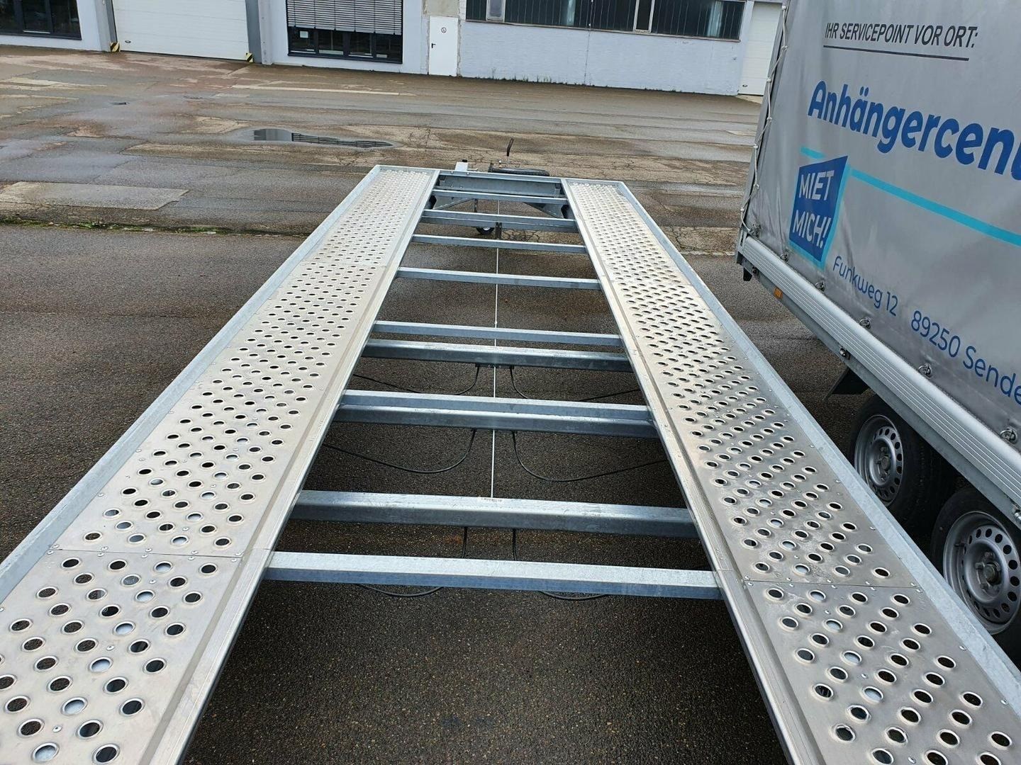 Anhänger Autotransportanhänger 850x215 3500kg mieten in Senden – 3