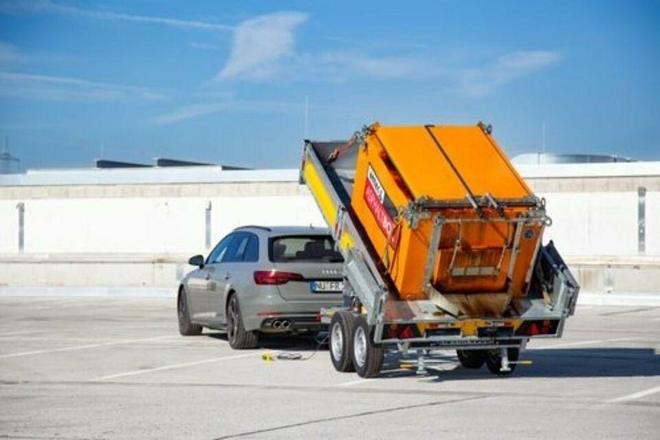 Heckkipper Asphaltbox mieten in Senden
