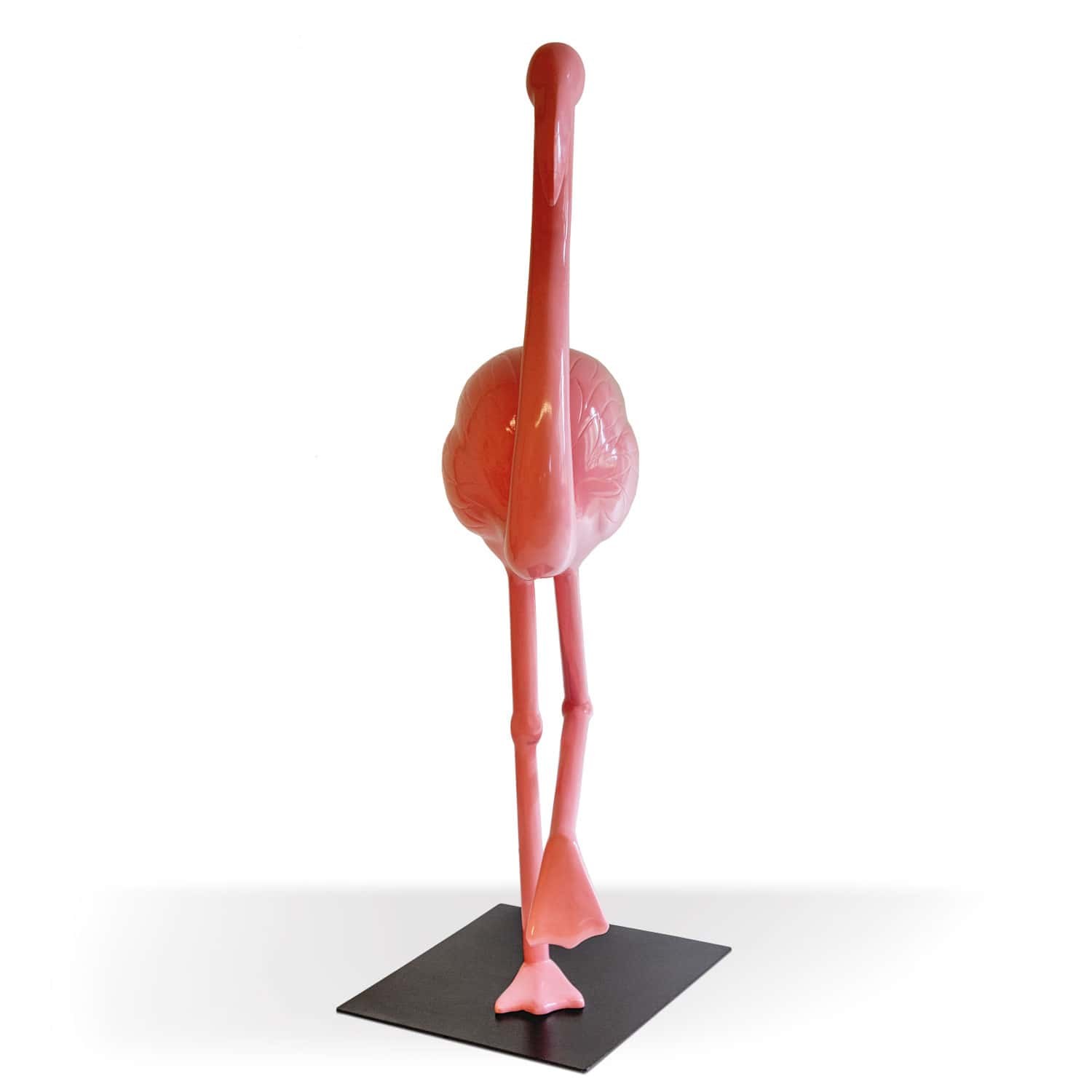 XXL Flamingo rosa hochglanz mieten in Berlin – Eventausstattung – 3