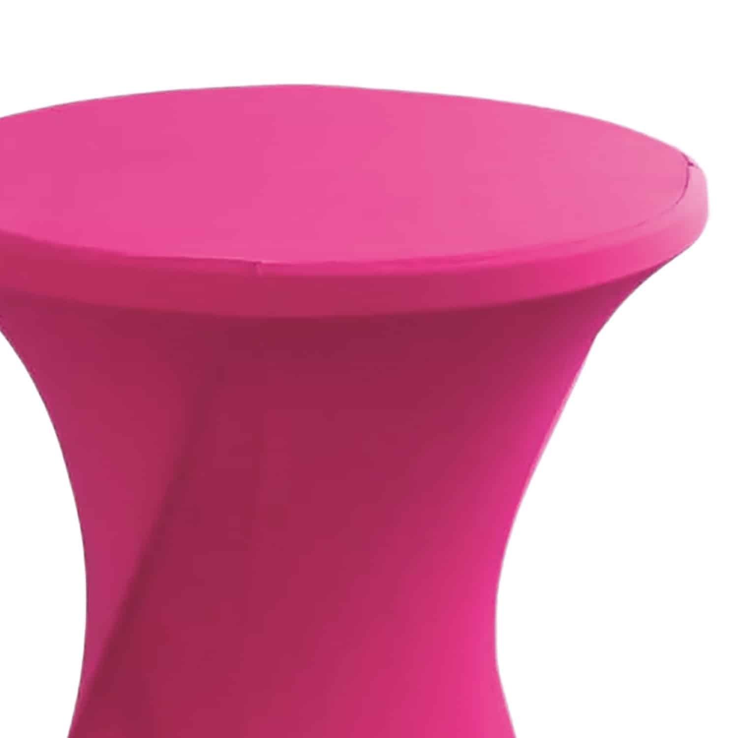 Stehtischhusse rosa mieten in Berlin – 2