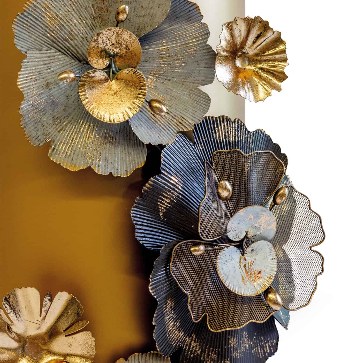 Säulenset gold floral 3D mieten in Berlin – Eventausstattung – 3