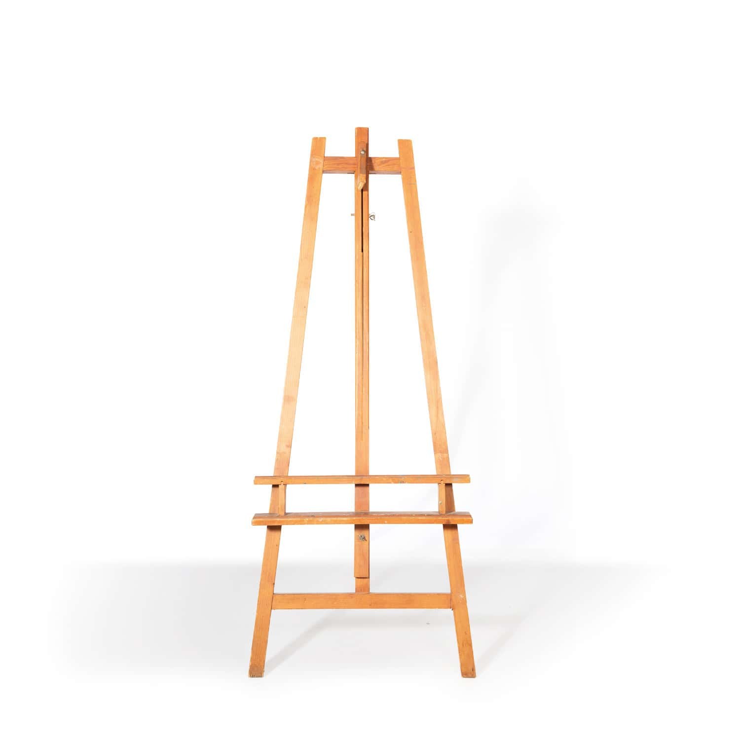 Staffelei Vintage, braun, Holz mieten in Berlin – Eventausstattung – 2