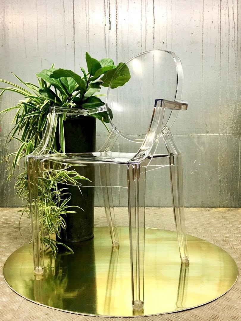 Design-Stuhl "Krystall" - transparent mieten in Berlin – 2