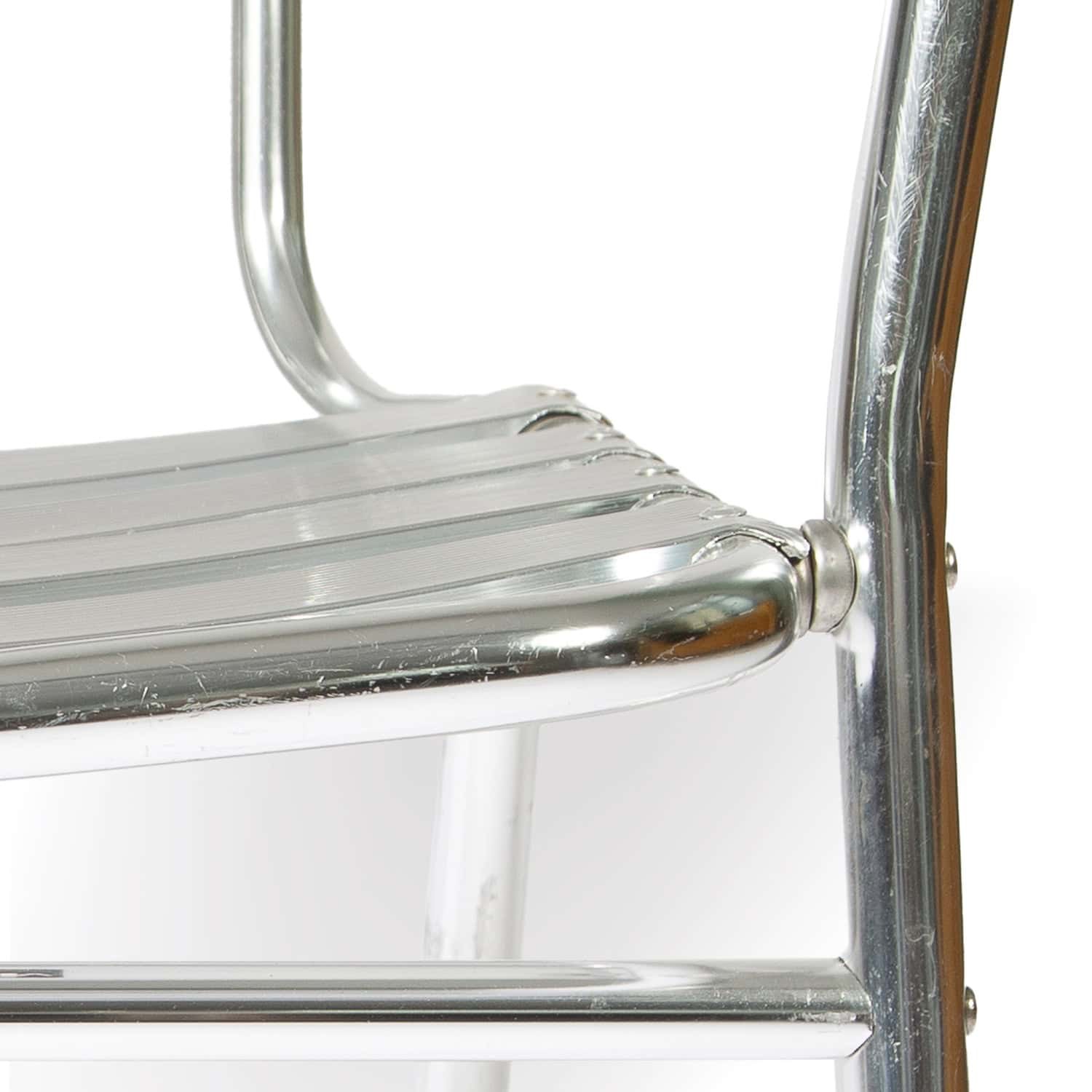 Aluminium Bistro Stuhl mieten in Berlin bei unserem Team – 2