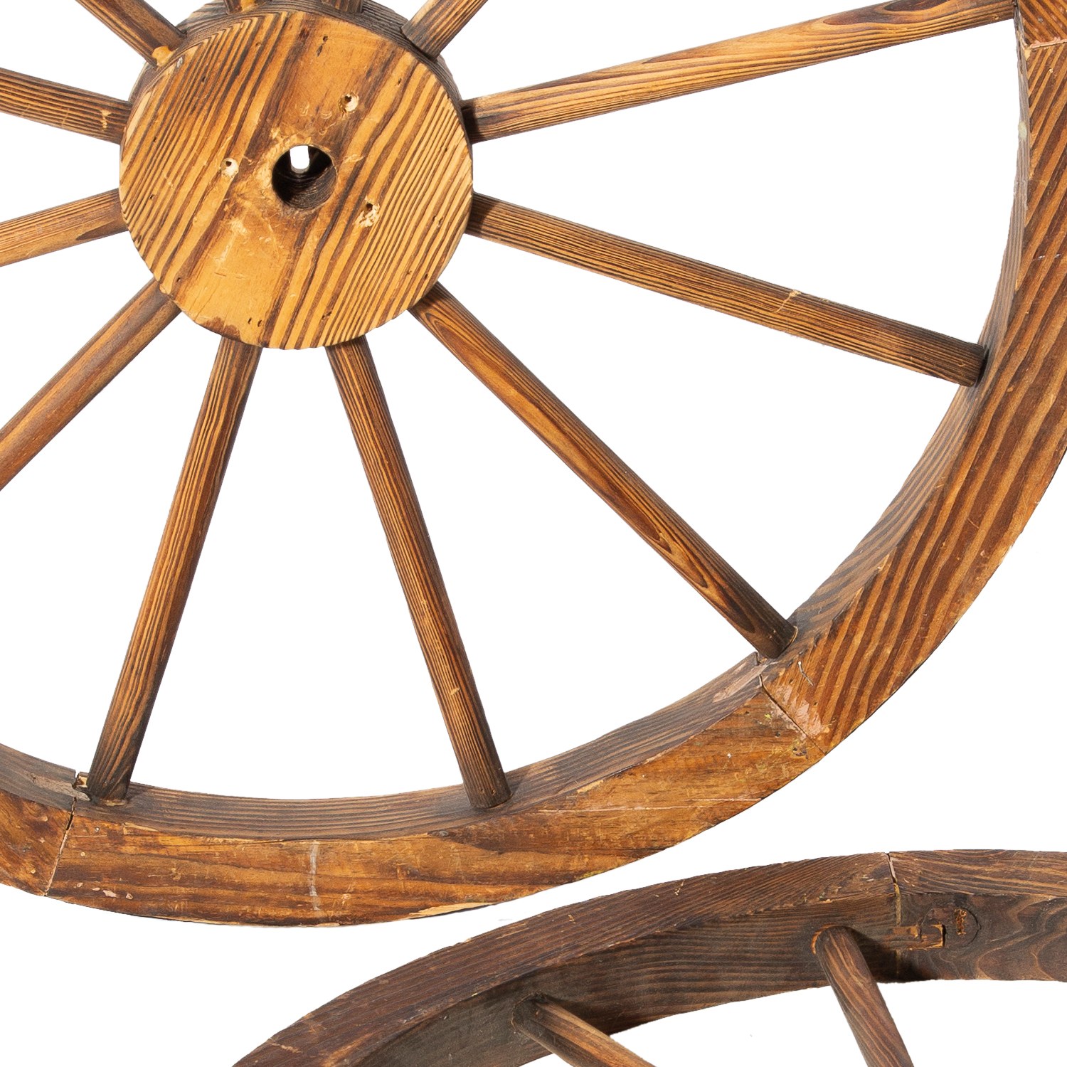 Wagenrad Holz mit Metallbeschlag mieten in Berlin – Eventausstattung – 3