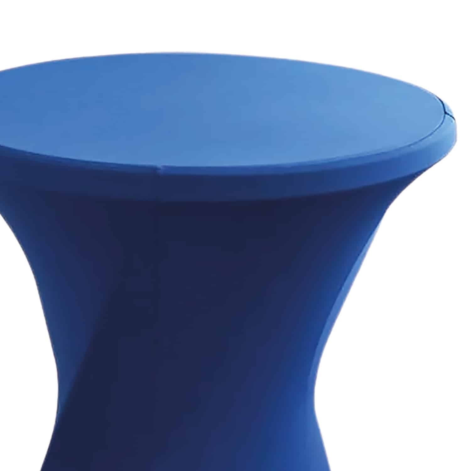 Stehtischhusse blau mieten in Berlin – 2