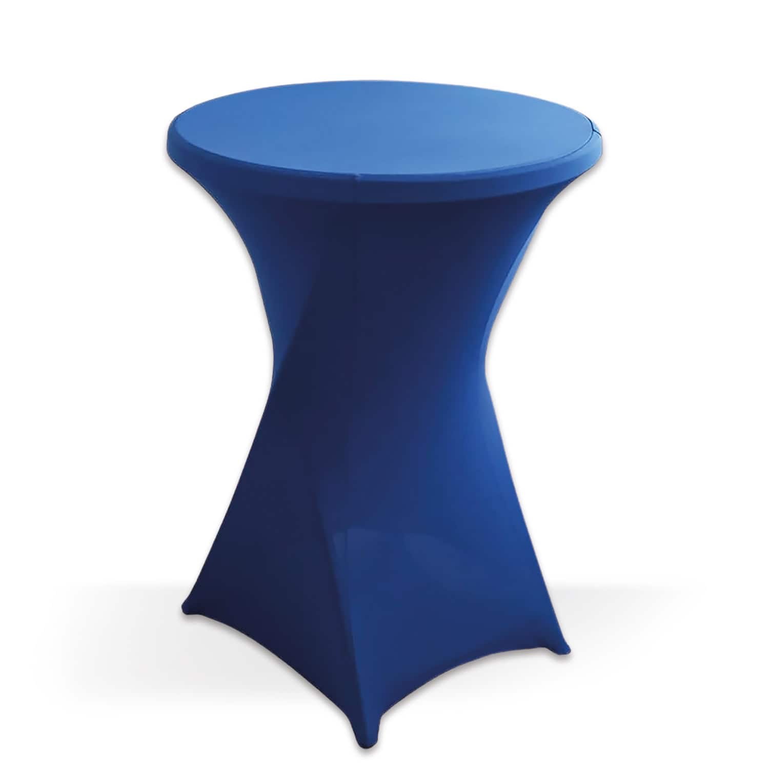 Stehtischhusse blau mieten in Berlin
