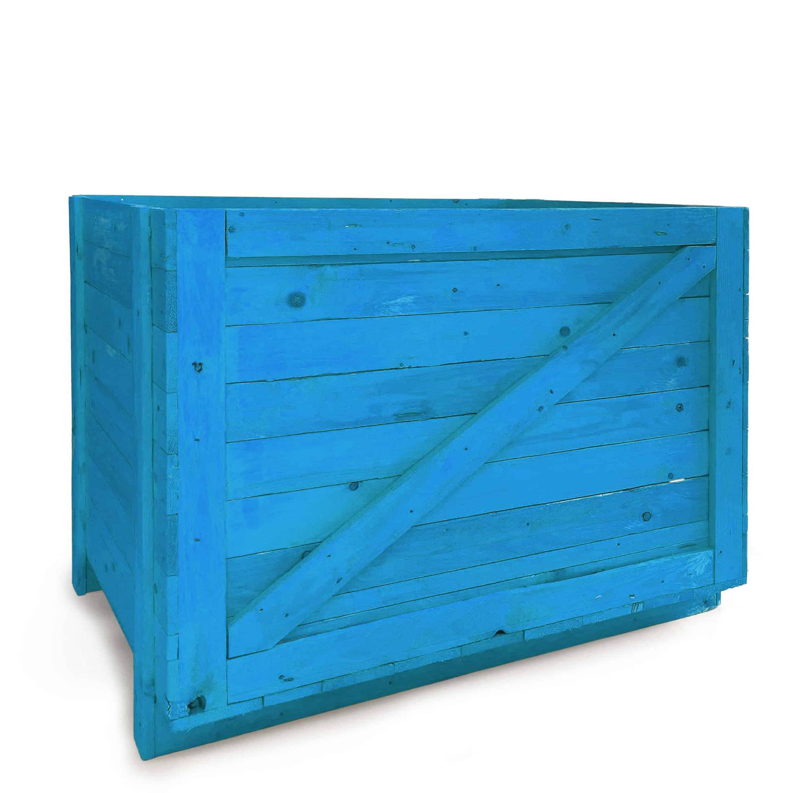Holzkisten Blau mieten in Berlin bei unserem Team – 2