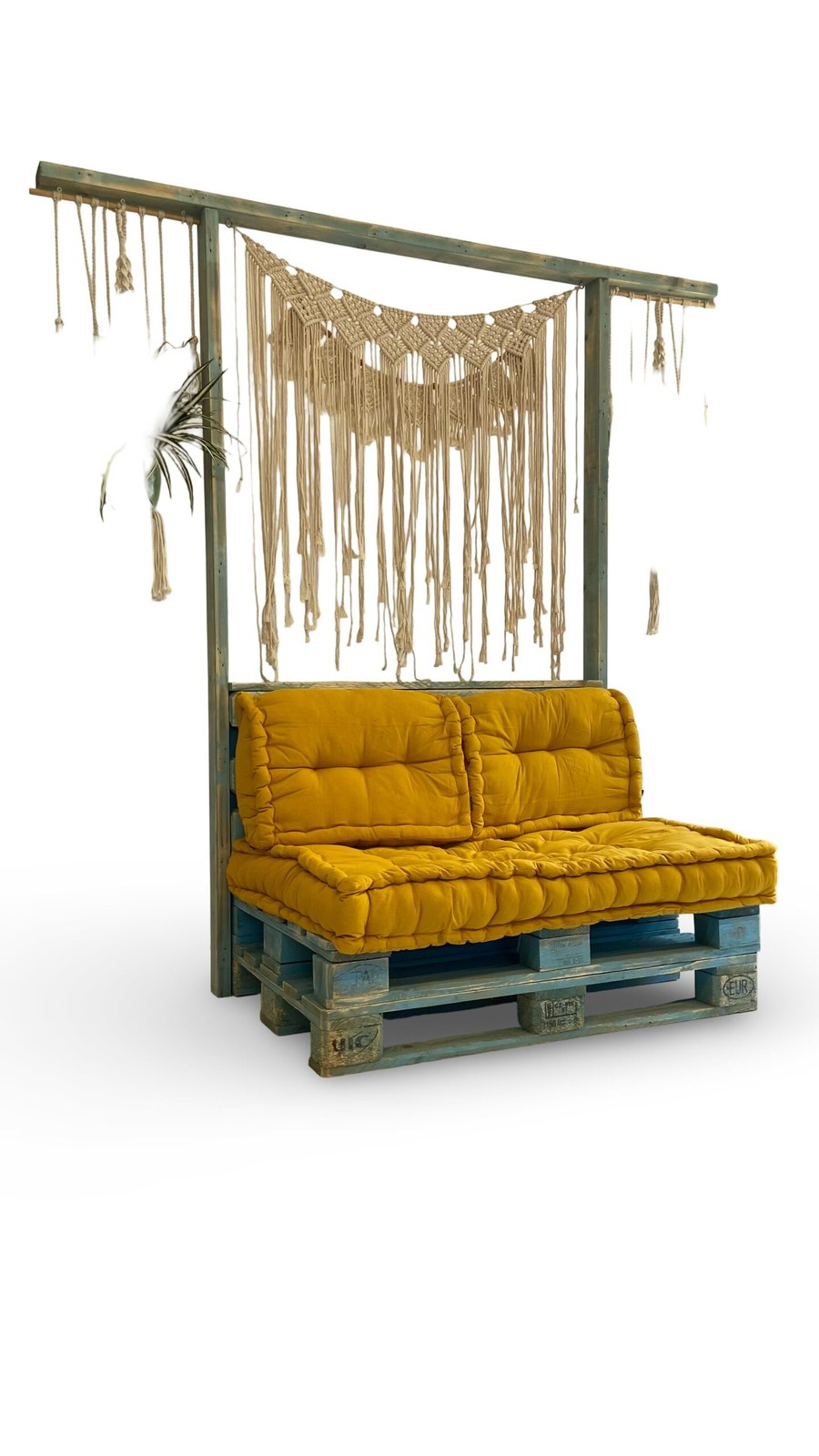 Summer Beach Lounge Sofa mieten in Berlin bei unserem Team – 3