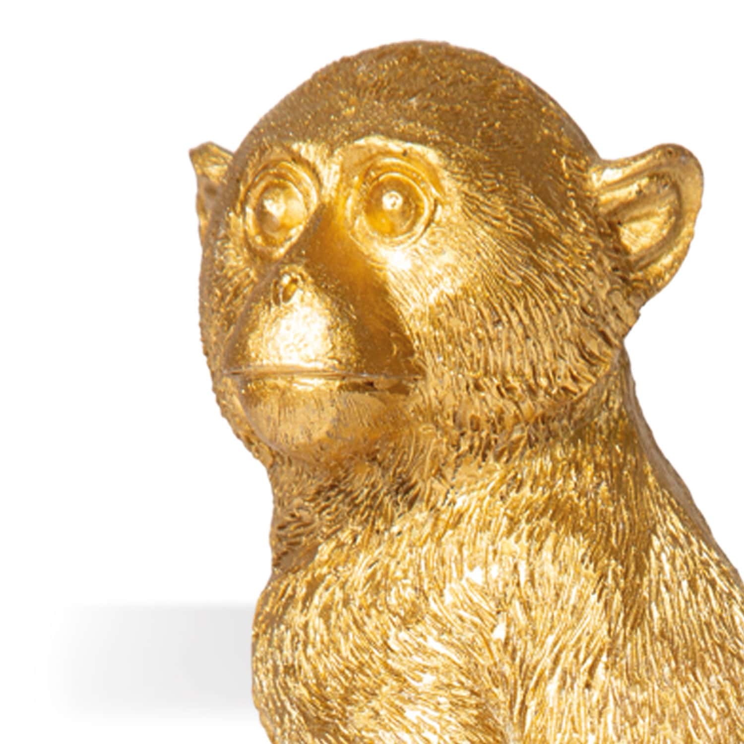 Dekofigur Affe gold mieten in Berlin – Eventausstattung – 3