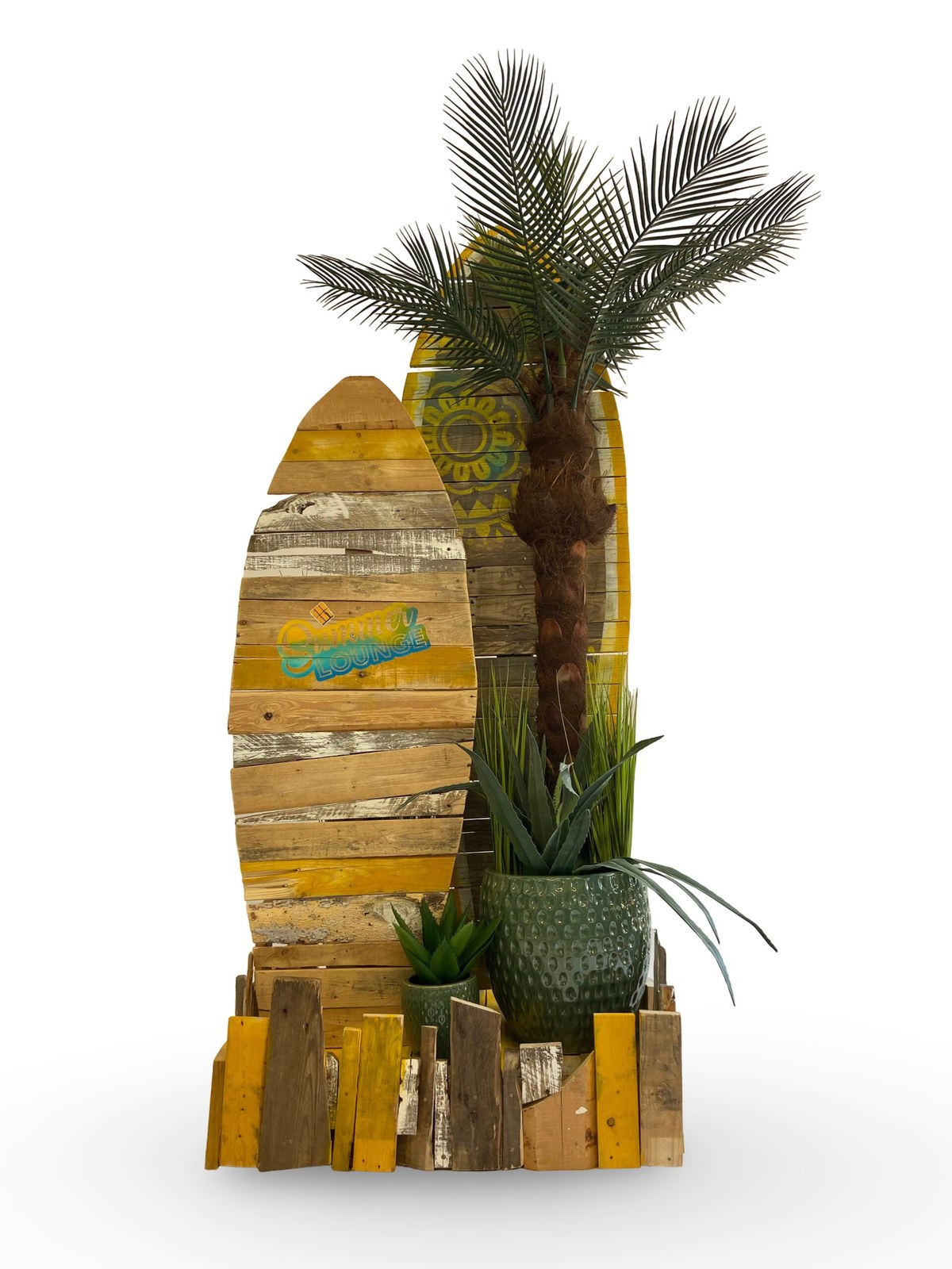 Summer Beach Deko Set Surfbrett mieten in Berlin – Eventausstattung