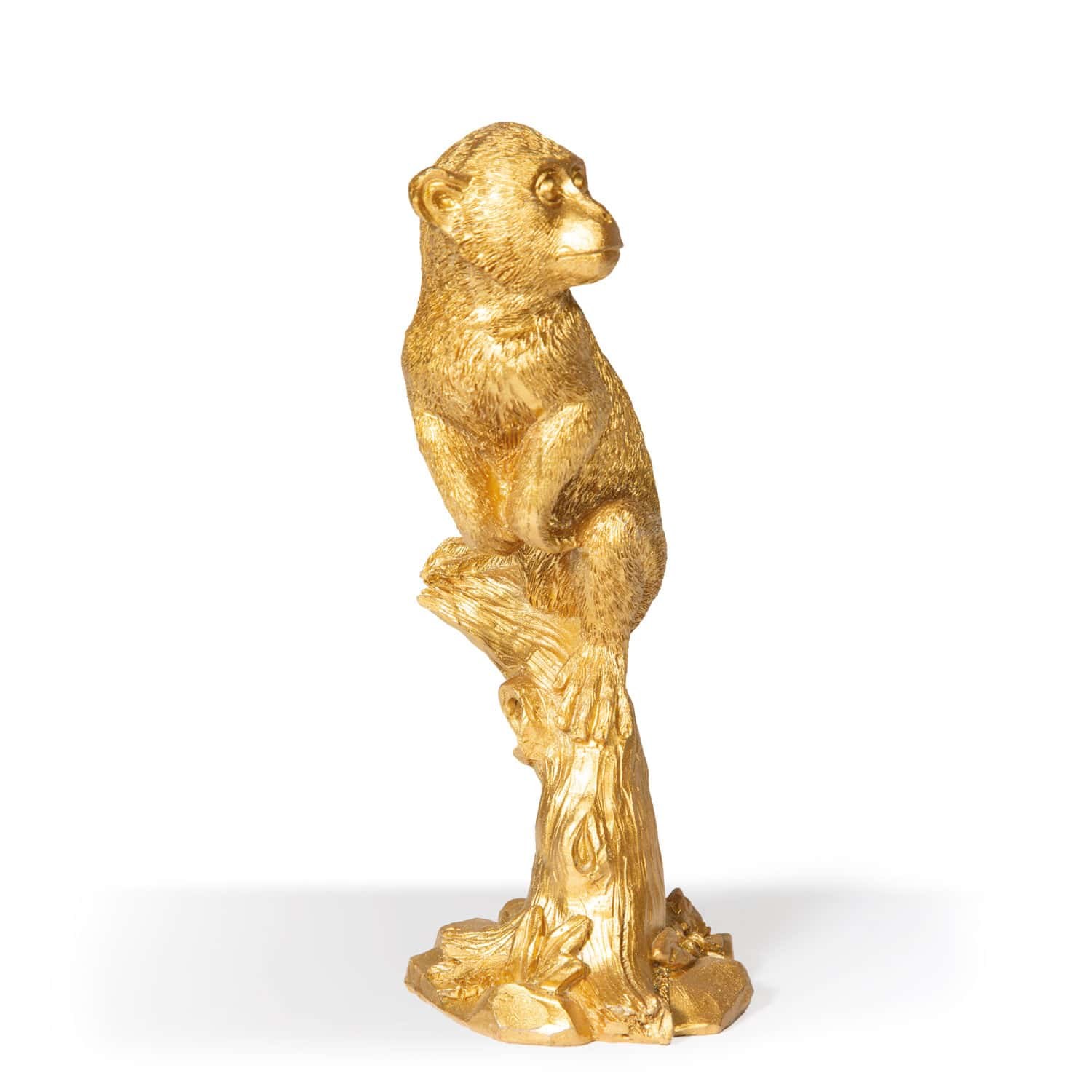 Dekofigur Affe gold mieten in Berlin – Eventausstattung
