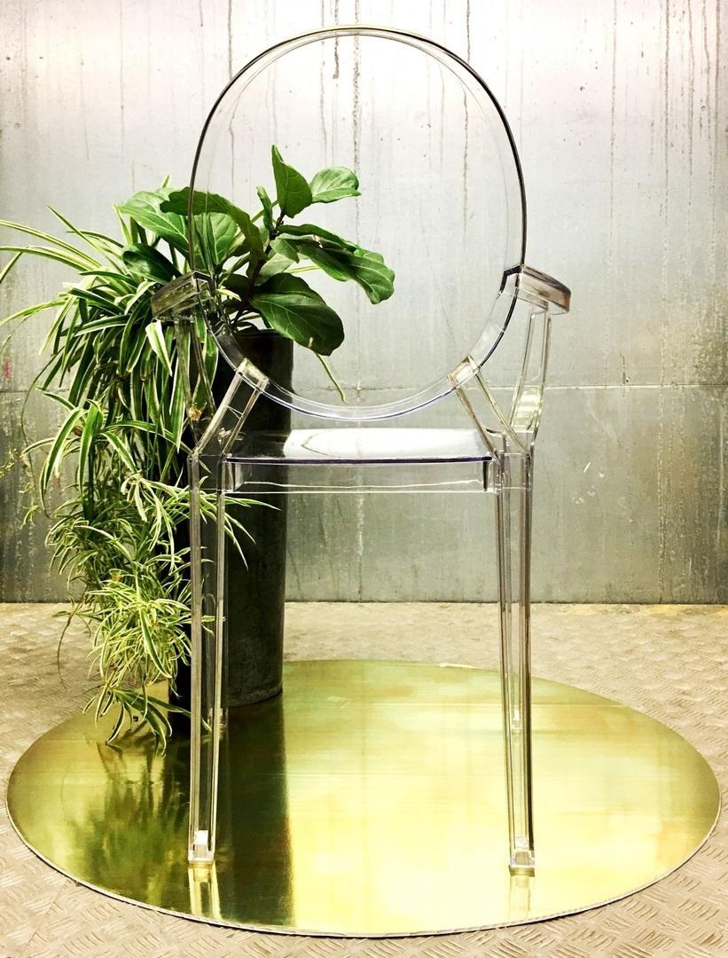 Design-Stuhl "Krystall" - transparent mieten in Berlin
