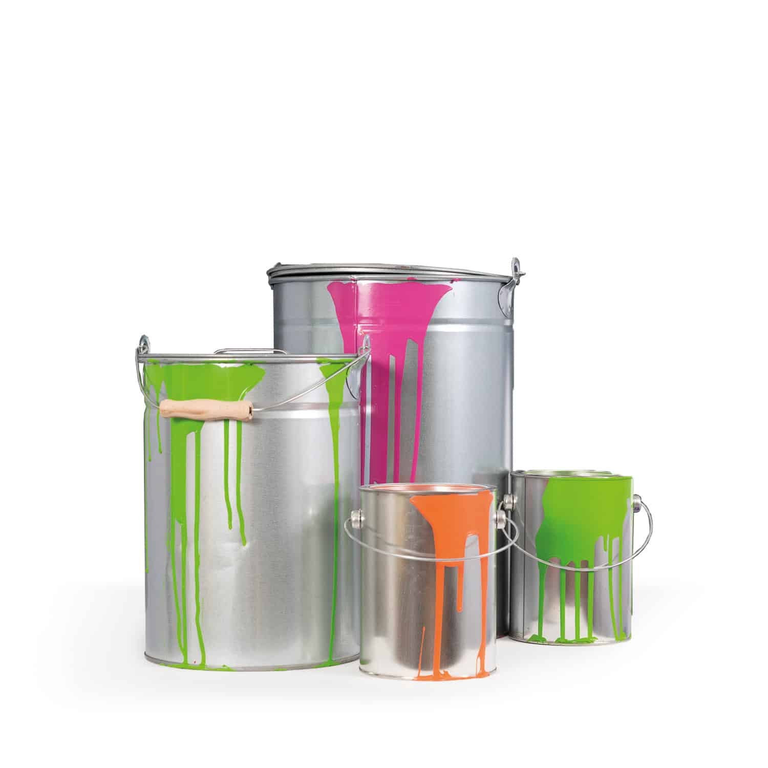 Farbeimer Aluminium mieten in Berlin bei unserem Team
