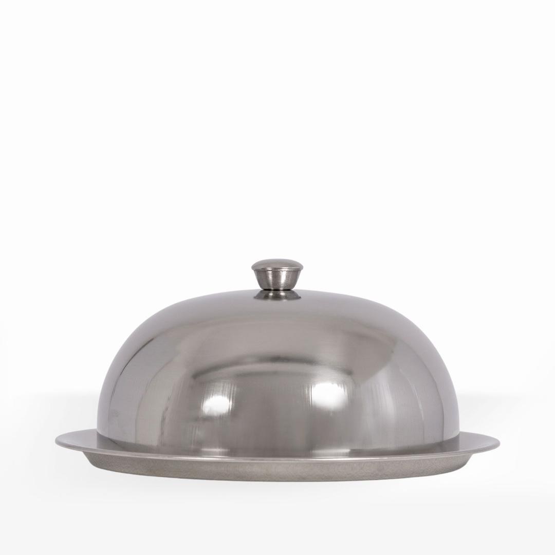 Speiseglocke / Servierhaube / Cloche - mit Unterteller mieten in Berlin