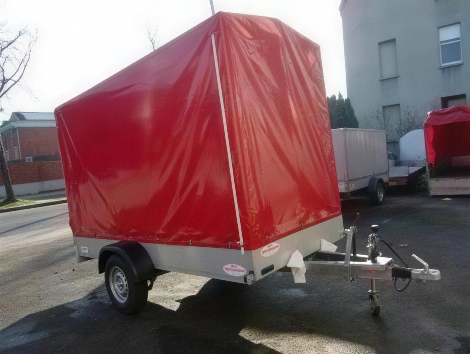 Planenanhänger 1300kg, gebremst, 100 km/h (HV 1025) mieten in Mönchengladbach