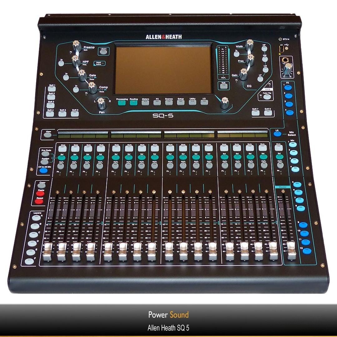 Allen & Heath SQ 5 Digital Mischpult mieten in Trittau