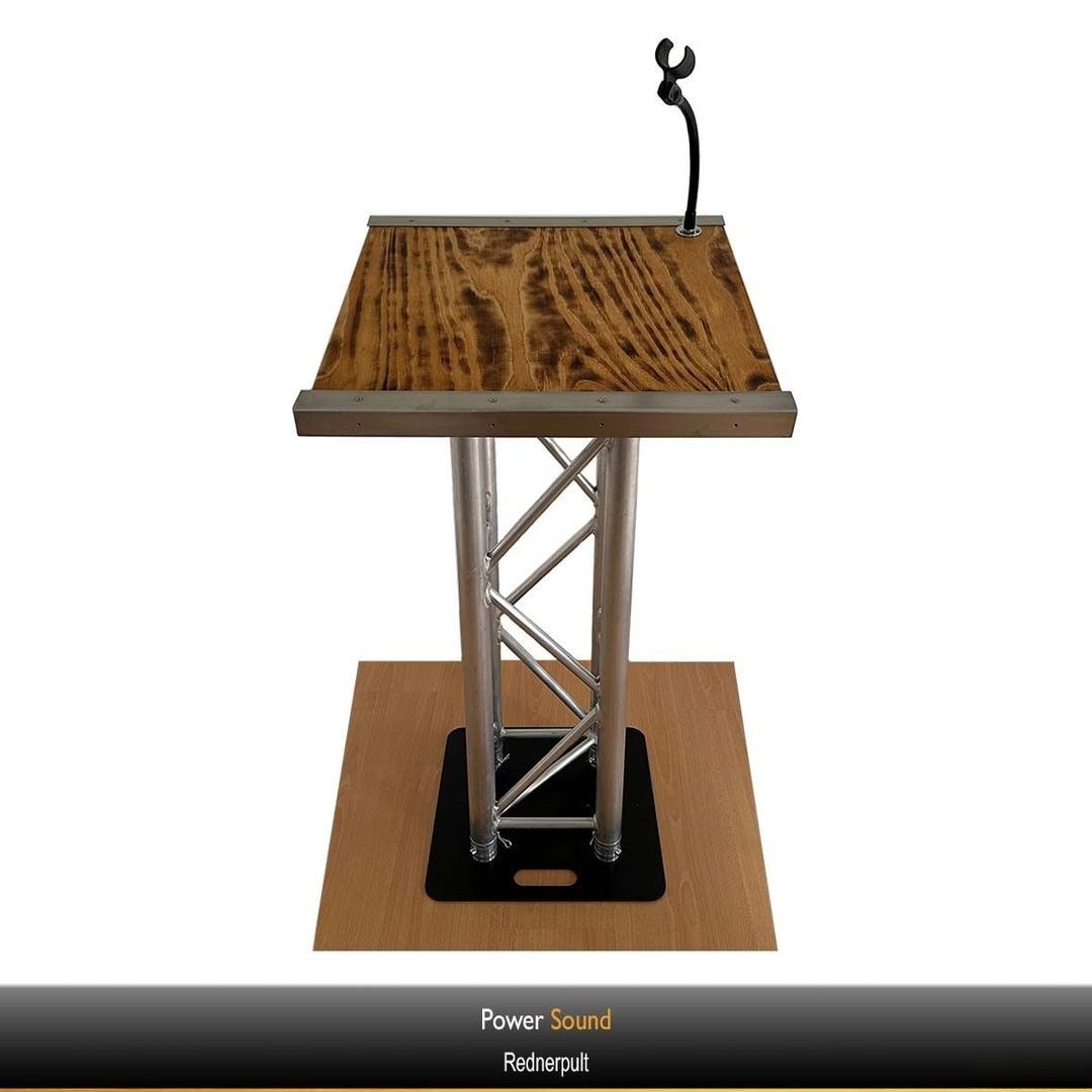 Rednerpult / Stehpult Truss Holz mieten in Trittau