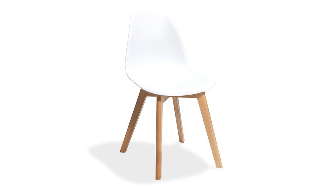 Stuhl Trendy weiss mit Sitzschale, Schalenstuhl mieten in Endingen am Kaiserstuhl
