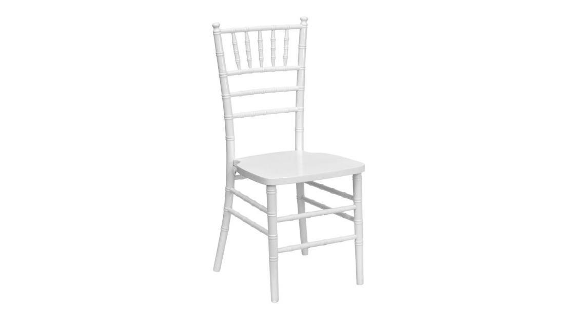 Stuhl Tiffany / Chiavari weiss inkl. Sitzkissen mieten in Endingen am Kaiserstuhl