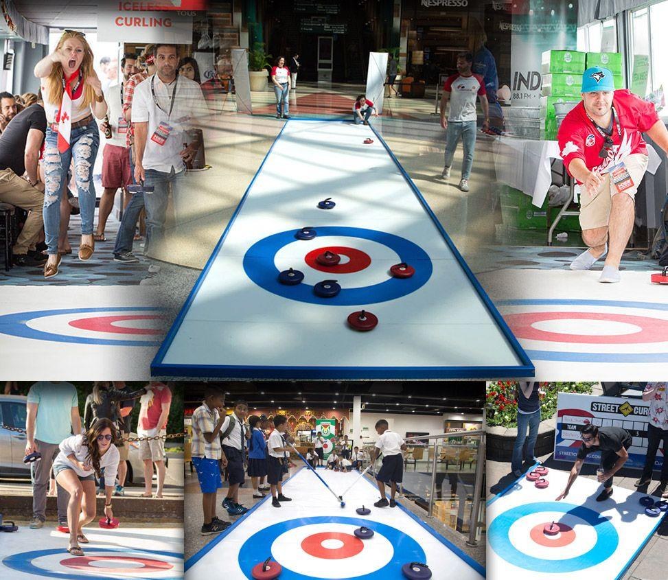 mobile Curlingbahn, Curling, Sommer-Curling mieten in Hannover