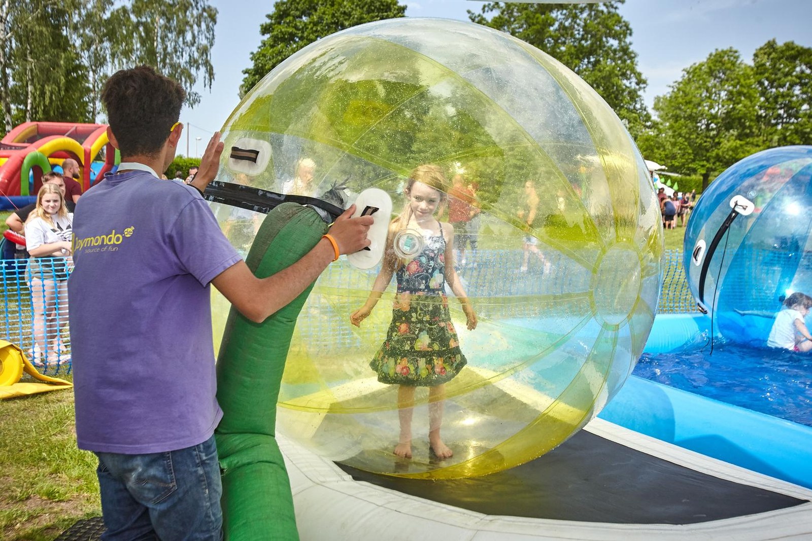 Water Walking Ball / zum über Wasser laufen mieten in Hannover – 2