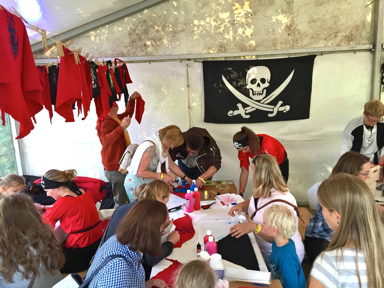 Piratentuch schneidern Workshop buchen mieten in Hannover – 2