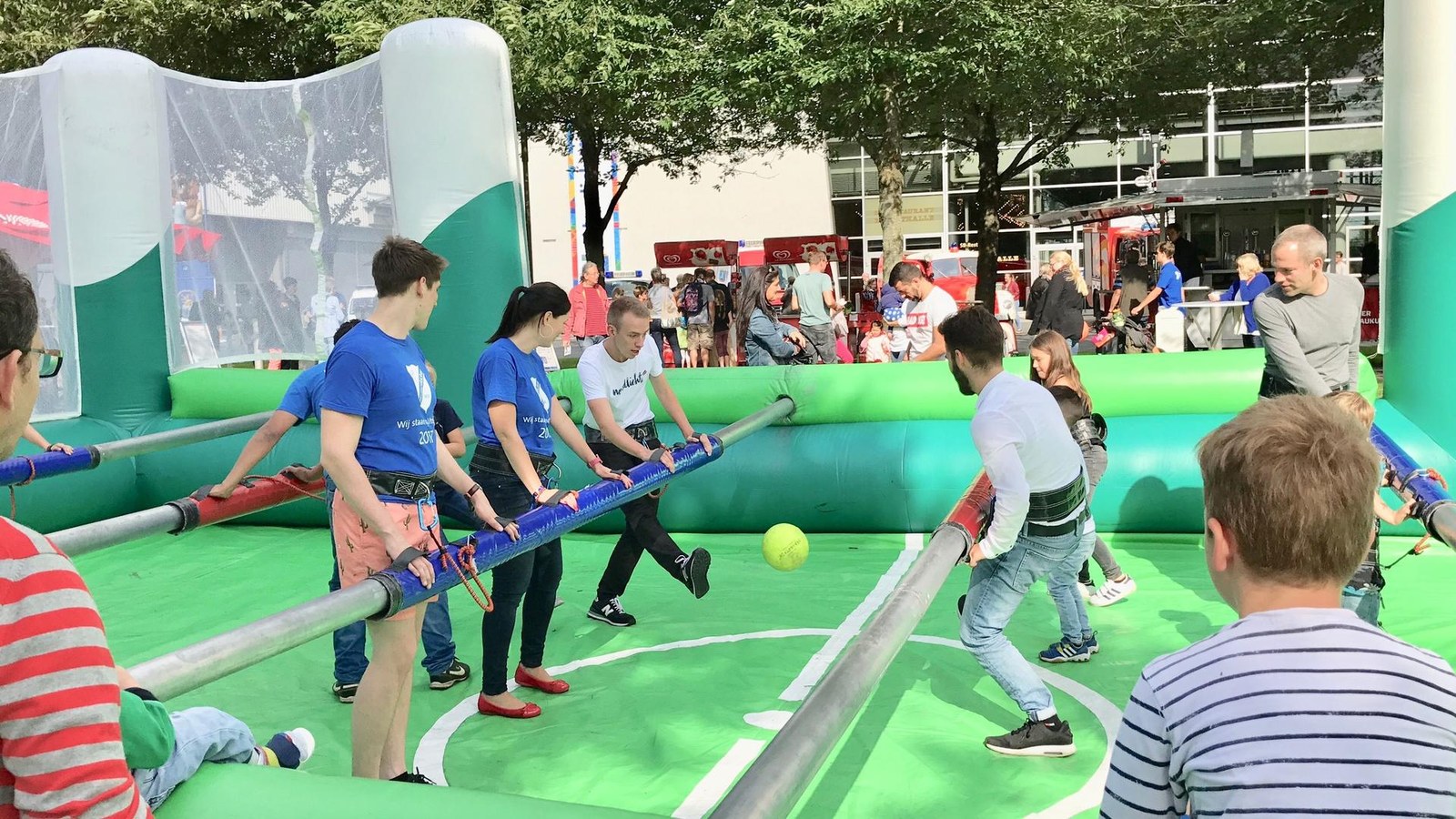 Menschenkicker, Mega Kicker, Human Soccer, Preis inkl. MwSt mieten in Hannover – 2