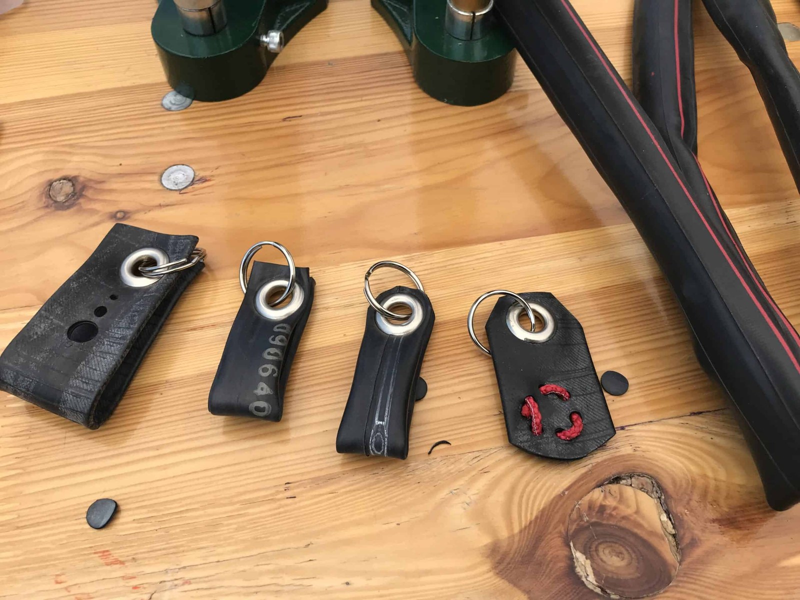 Upcycling Workshop Fahrradschläuche buchen mieten in Hannover