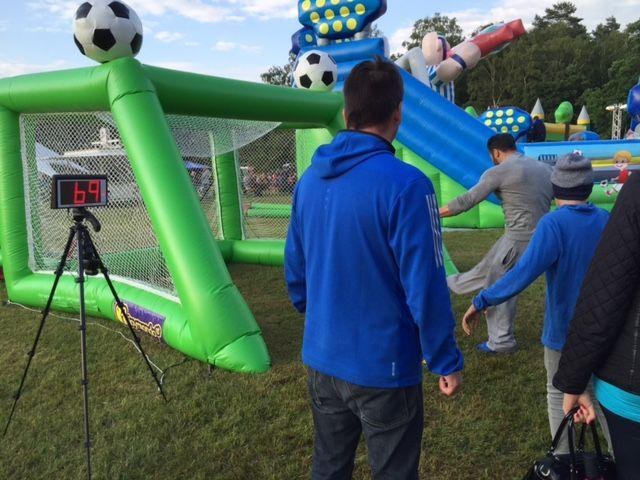 Radar Torwand, Schußgeschwindigkeit-Messung mieten in Hannover – 3