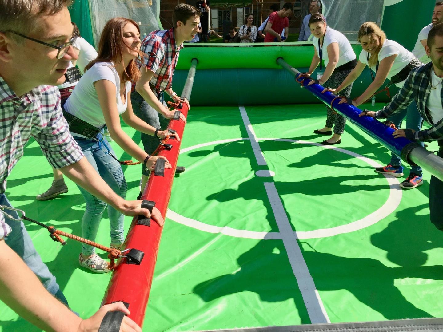 Menschenkicker, Mega Kicker, Human Soccer, Preis inkl. MwSt mieten in Hannover – 3