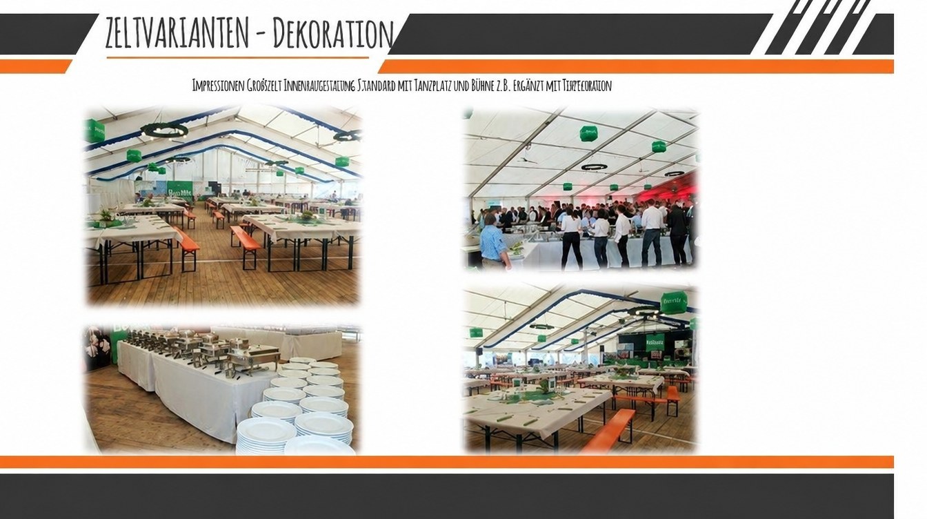 Festzelt / Event Halle / Oktoberfestzelt /Zeltstsystem / 200 - 2000 Pe mieten