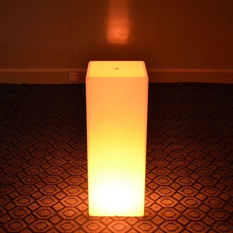 LED Bar Tisch / Loungemöbel / LED Bar Table / LED-Cocktail Tisch / Akk mieten – 2